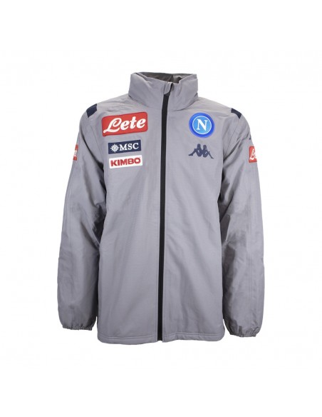 NAPOLI KAPPA GRAY TRAINING JACKET 2019/2020