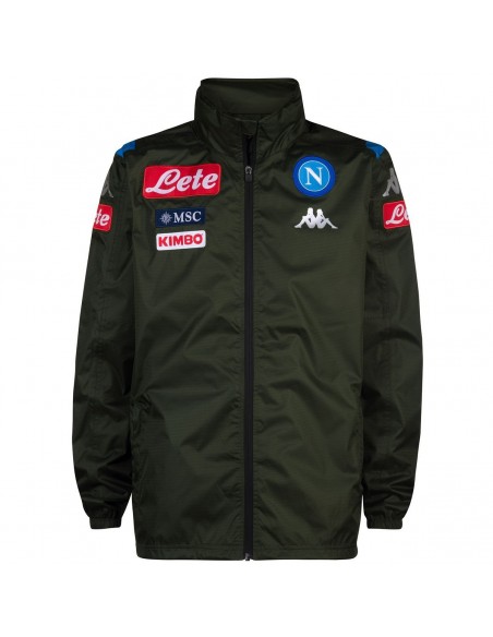 NAPOLI KAPPA GREEN TRAINING JACKET 2019/2020