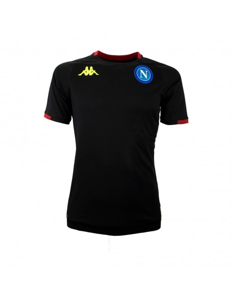 NAPOLI TRAINING TEAM BLACK T-SHIRT