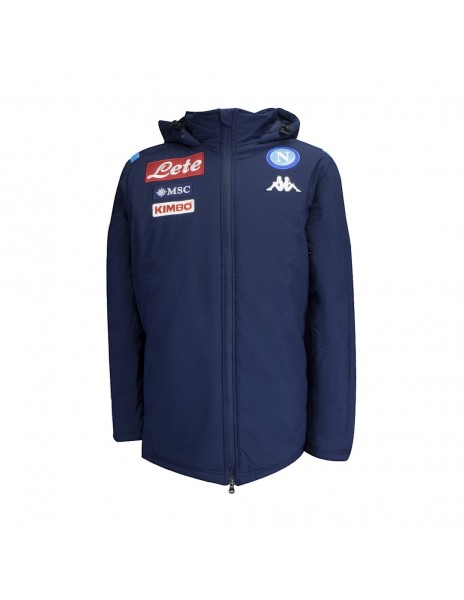 NAPOLI TEAM LIGHT BLUE JACKET WITH HOOD