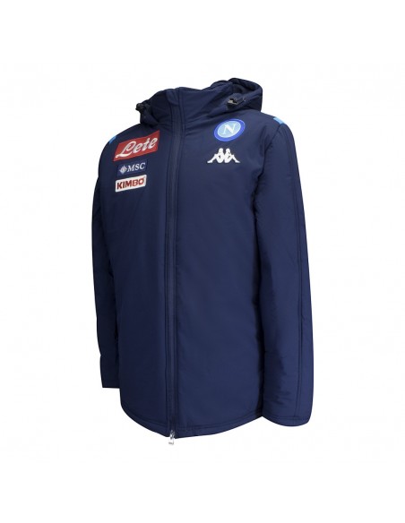 NAPOLI TEAM LIGHT BLUE JACKET WITH HOOD