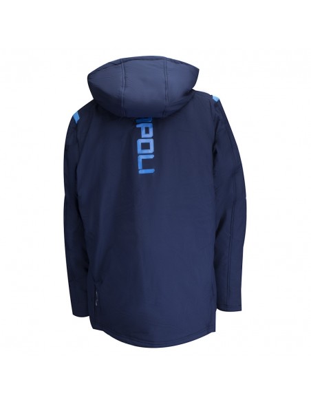 NAPOLI TEAM LIGHT BLUE JACKET WITH HOOD