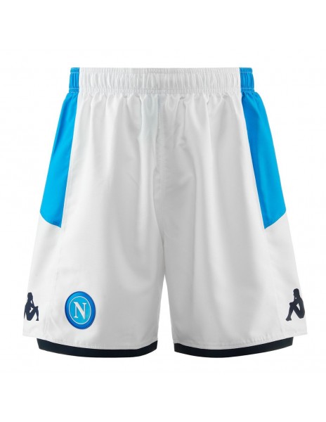 SSC NAPOLI WHITE SHORTS 2019/2020