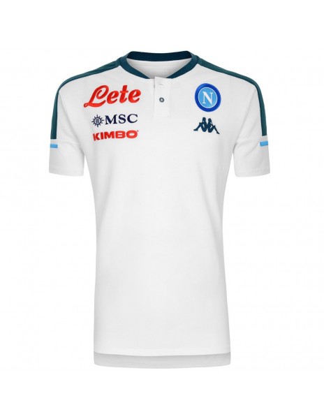 2020/2021 NAPOLI POLO SHIRT WHITE