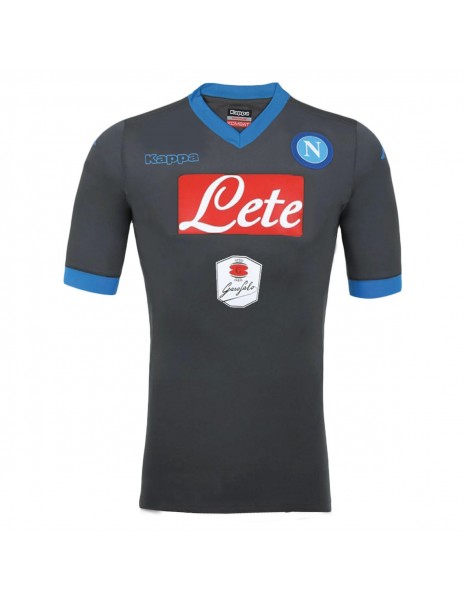 SSC NAPOLI GREY REPLICA JERSEY 2015/2016