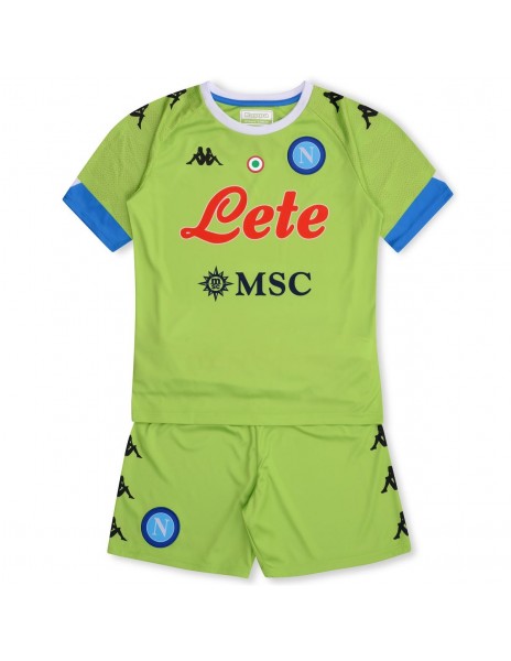 2020/2021 NAPOLI LIGHT BLUE KIT BOYS