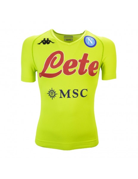 SSC NAPOLI TRAINING JERSEY GREEN FLUO...