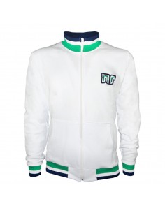 FULL ZIP WHITE SWEATSHIRT...