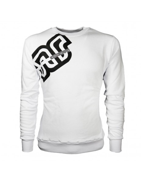 WHITE SWEATSHIRT LOGO ENNERRE