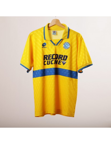 Maglia Napoli gialla Lotto 1995/1996