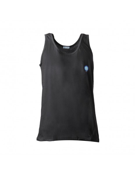 ssc napoli black cotton homewear tank...