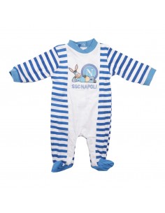 tuta body infant a righe...