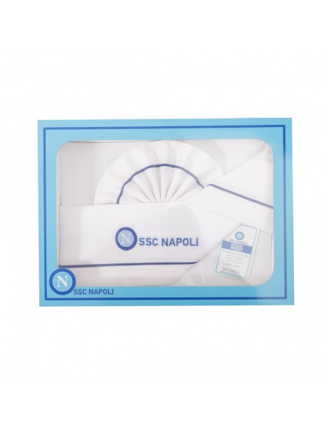 baby blue royal ssc napoli pram sheet