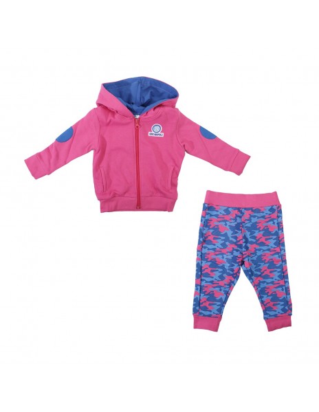 completo infant in felpa full zip e...