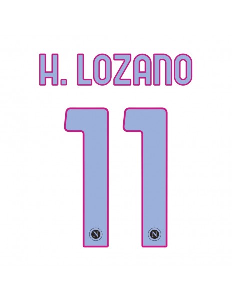 h.lozano 11 stampa per maglia third...