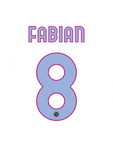 fabian 8 personalizzazione per maglia...