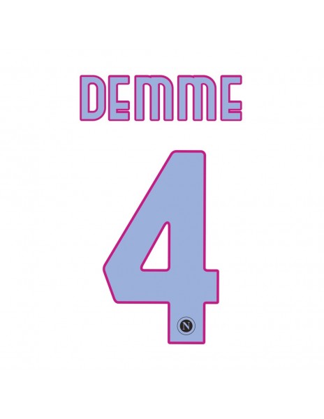 demme 4 personalizzazione per maglia...