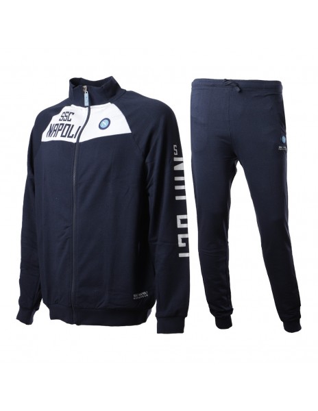 ssc napoli full zip baby pyjama suit...