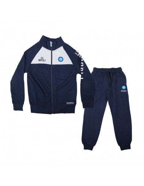 ssc napoli full zip baby pyjama suit...