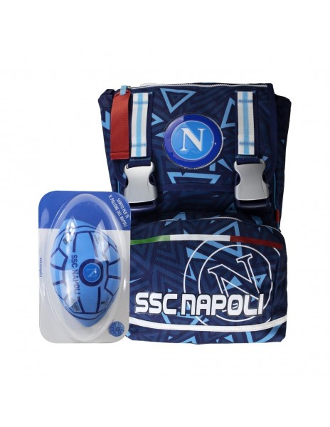 SSC NAPOLI SEVEN SCHOOL BACKPACK JWIN...