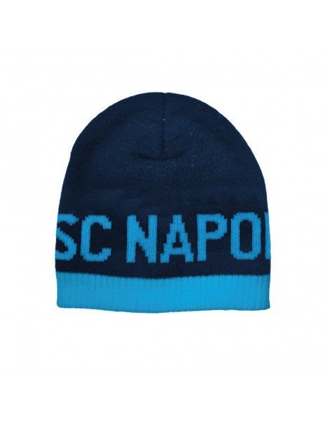 cappello cuffia SSC Napoli jaquard kids