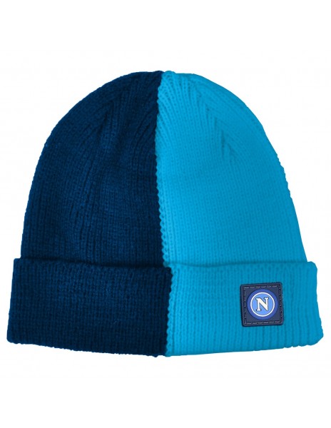 CAPPELLO DEL NAPOLI BICOLORE