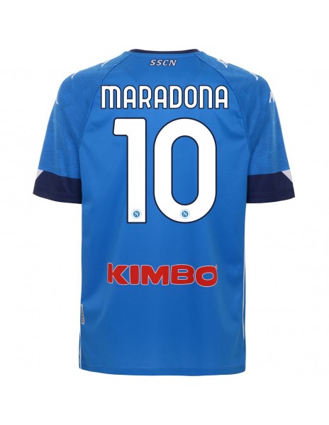 MAGLIA NAPOLI EXTRA AZZURRA MARADONA 10