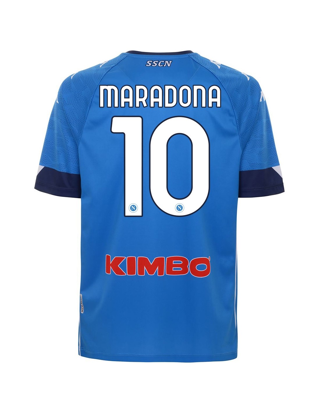 MAGLIA NAPOLI EXTRA AZZURRA MARADONA 10