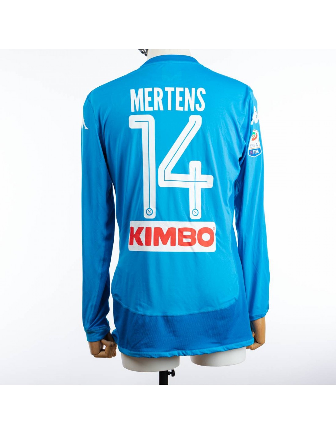 SSC Napoli Maglia Kappa Home ML 2017 2018 Mertens 14