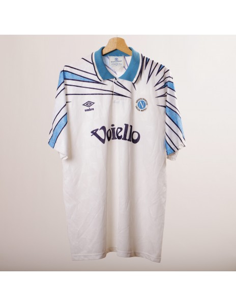 1991/1992 napoli umbro away jersey