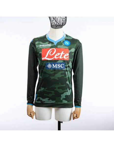 2013/2014 Macron Napoli Away Jersey LS