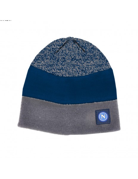 cappello cuffia maglia rigata...