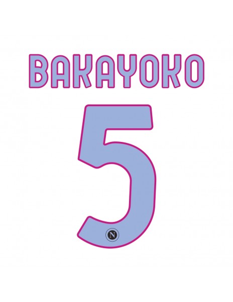bakayoko 5 print for napoli third...
