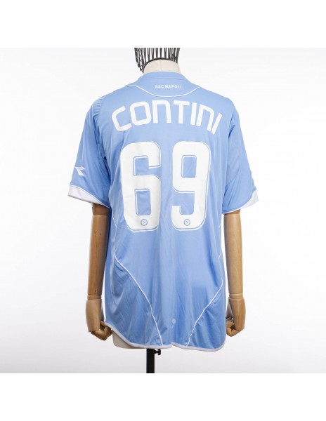 SSC Napoli Maglia home azzurra 2007 2008 Contini 69