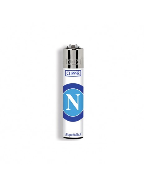 SSC  NAPOLI LIGHTER CLIPPER WHITE LOGO