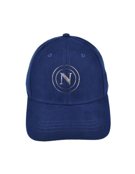 SSC Napoli Silver Alcantara Snapback Cap
