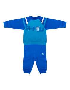 tuta felpata neonato blu...