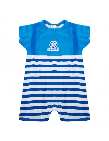 baby romper royal blue ssc napoli  