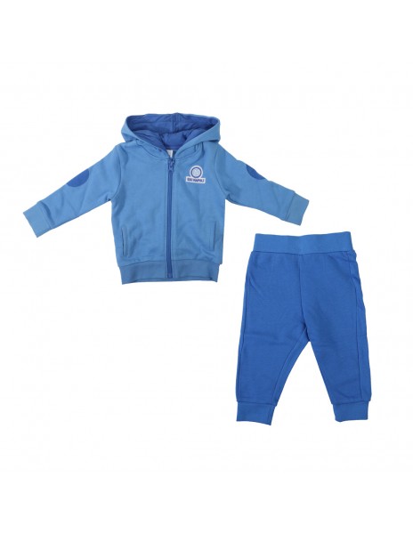 completo infant in felpa full zip con...