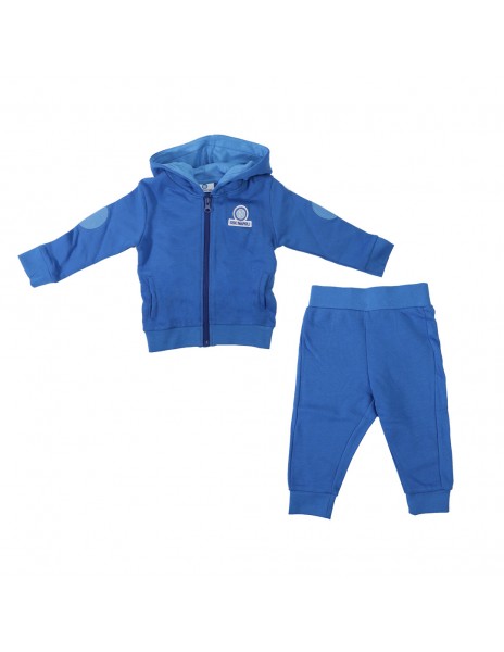 completo infant in felpa full zip con...