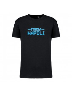 Black T-shirt Forza Napoli