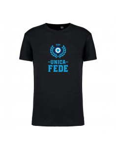 T-shirt nera Unica fede