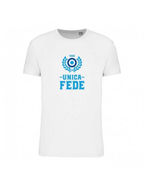 T-shirt bianca unica fede