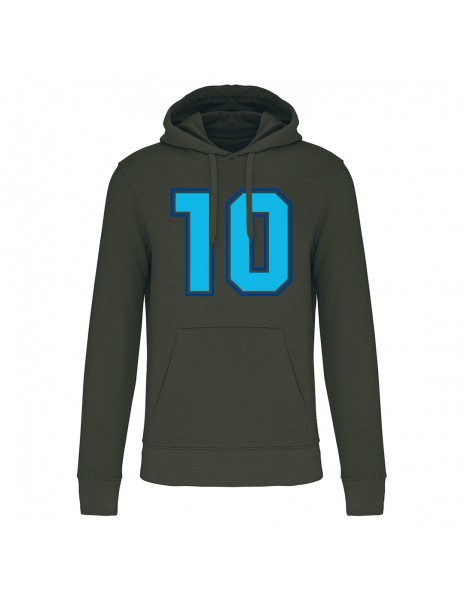 Green hooded sweatshirt 10