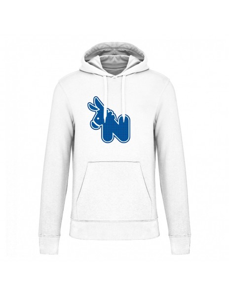 White hooded sweatshirt Napoli Store