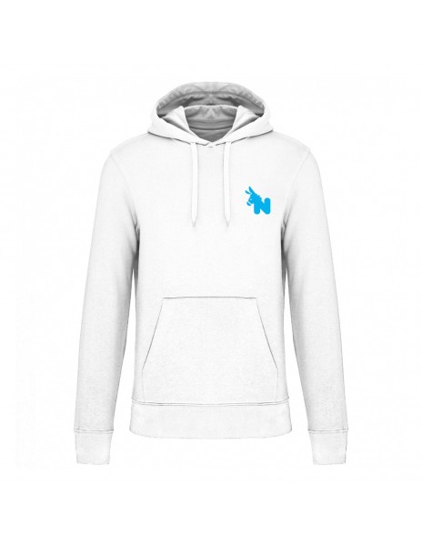 White hooded sweatshirt Ciuccio