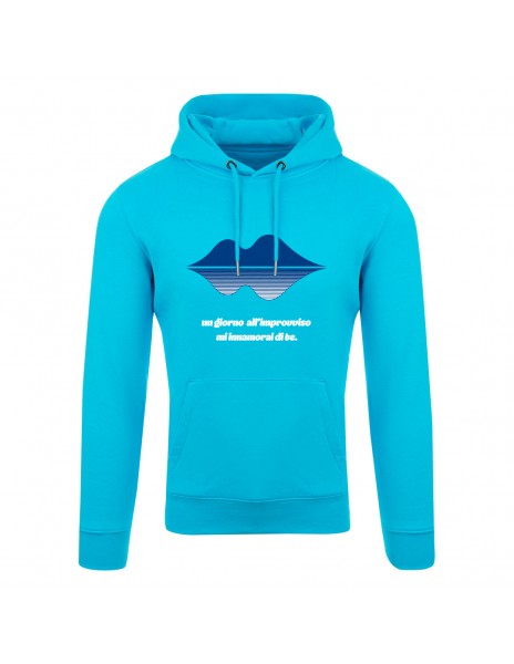 light blue hooded sweatshirt un...