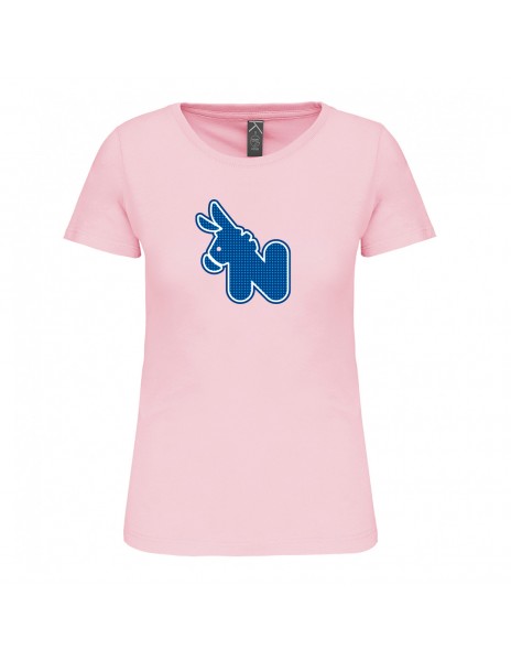 Women's pink T-shirt Napoli Store