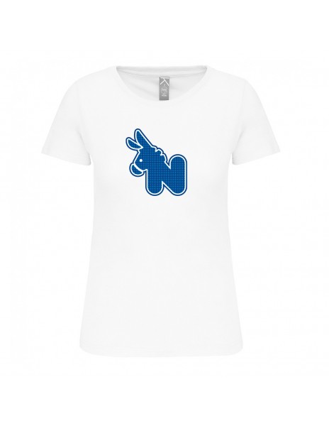 T-shirt donna bianca Napoli Store