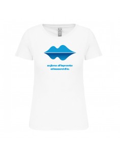 Women's white T-shirt one...